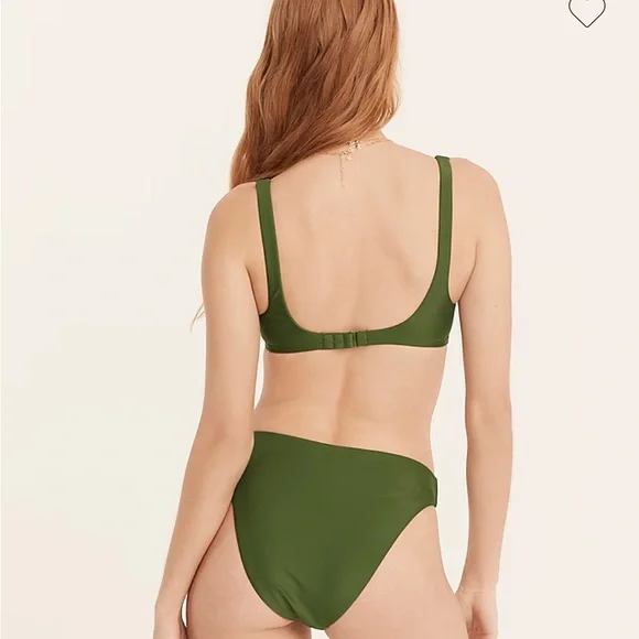 J. Crew Squareneck Bikini Top - Picture 2 of 4